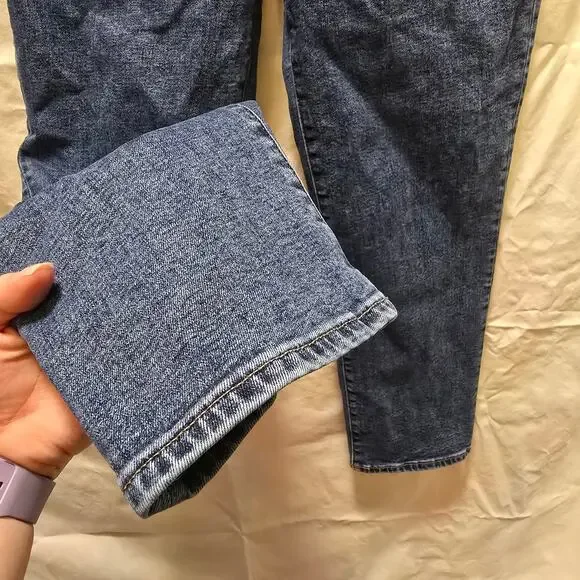 Madewell The Perfect Vintage Straight Jean stretch high rise denim size 28 - Picture 4 of 13